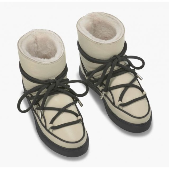 Sapatos Inuiki Full Leather Pastelle W 70202-088 bege 1