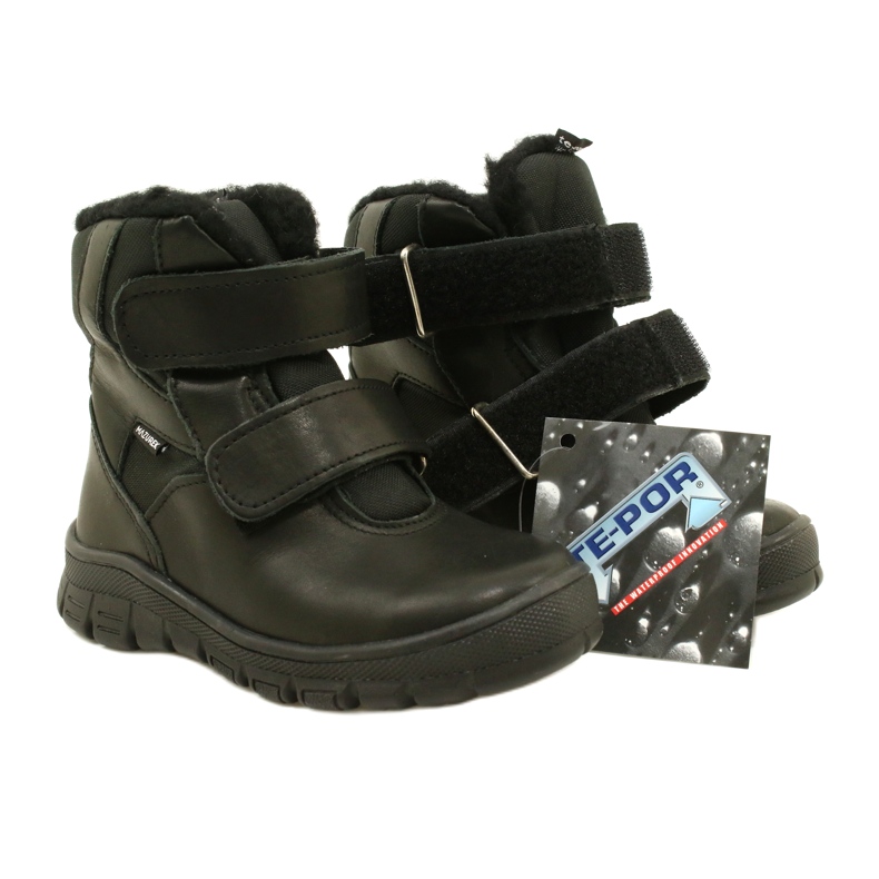Botas de neve botas à prova d'água te-por mazurek 1351 preto 6 Botas de neve botas à prova d'água te-por mazurek 1351 preto 6