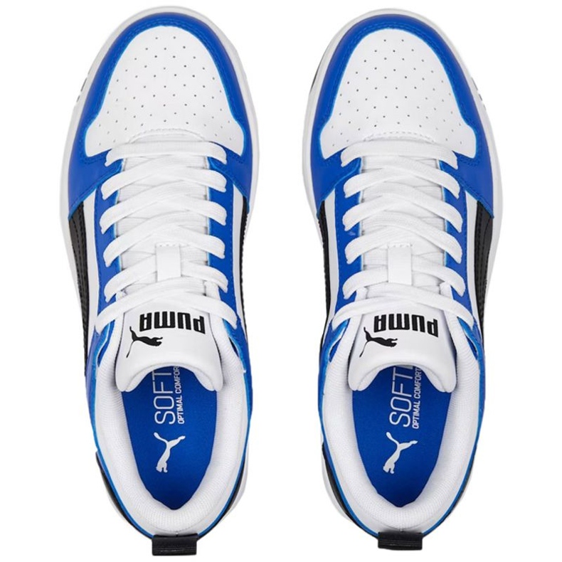 Sapatos Puma Rebound Layup Lo Sl Jr 370490 19 branco 1 Sapatos Puma Rebound Layup Lo Sl Jr 370490 19 branco 1