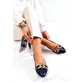 Alberto Violli Sapatos de bailarina de couro envernizado cobra com corrente, verde 4 Alberto Violli Sapatos de bailarina de couro envernizado cobra com corrente, verde 4