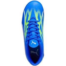 Chuteiras Puma Ultra Play It Jr 107535 03 azul 1 Chuteiras Puma Ultra Play It Jr 107535 03 azul 1