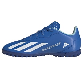 Chuteiras adidas X Crazyfast.4 Tf Jr IE4067 azul 1