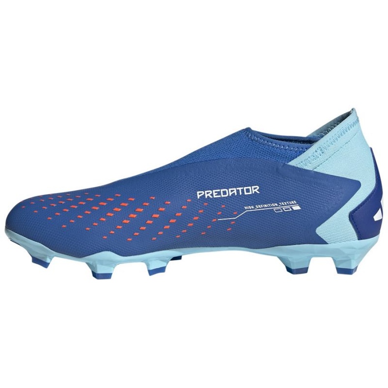 Chuteiras Adidas Predator Accuracy.3 Ll Fg GZ0019 azul 1 Chuteiras Adidas Predator Accuracy.3 Ll Fg GZ0019 azul 1