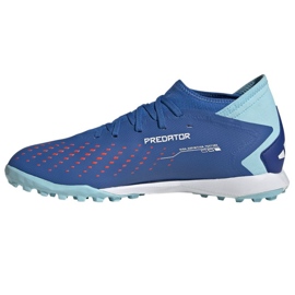 Chuteiras Adidas Predator Accuracy.3 Tf GZ0007 azul 1