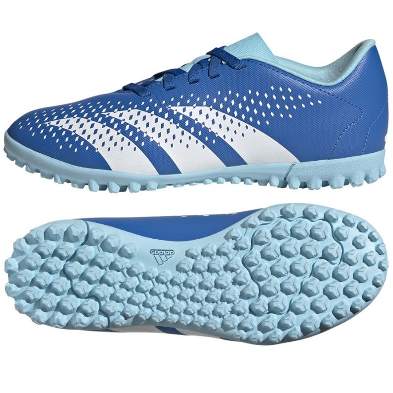 Chuteiras Adidas Predator Accuracy.4 Tf Jr IE9443 azul 1