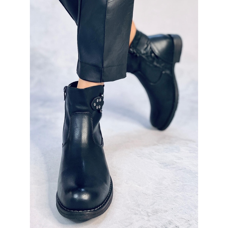 Botas femininas Dustin Black preto 2