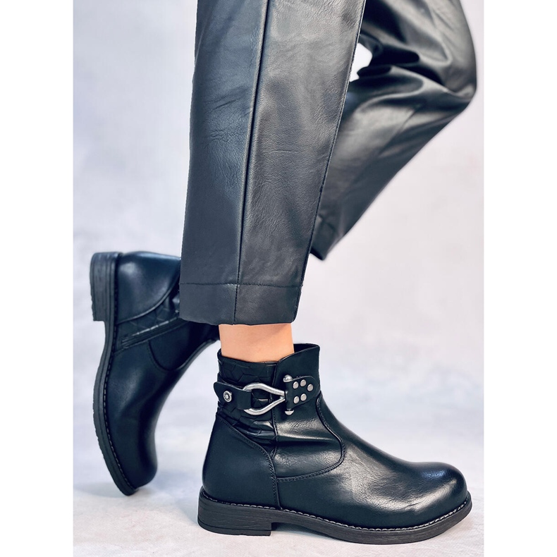 Botas femininas Dustin Black preto 1