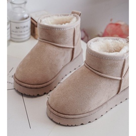Botas de neve com isolamento infantil bege Nallita 1 Botas de neve com isolamento infantil bege Nallita 1