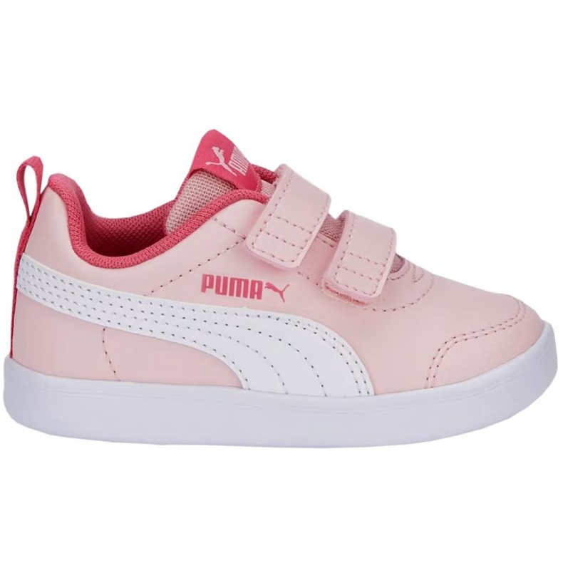 Tênis Puma Courtflex v2 V Inf Jr 371544 25 rosa 1