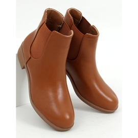 Botas Chelsea femininas clássicas Modena Camel castanho 1 Botas Chelsea femininas clássicas Modena Camel castanho 1