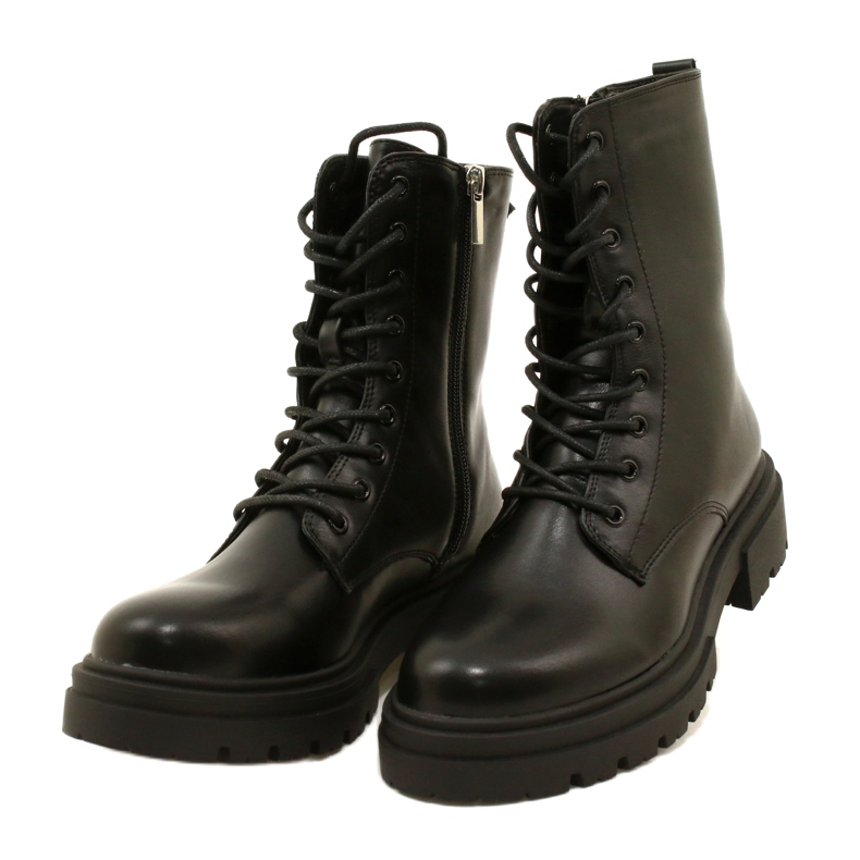 Botas femininas Black Workers Evento 21bt35-4235 Botas preto 5