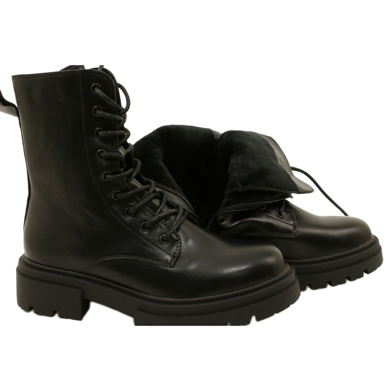 Botas femininas Black Workers Evento 21bt35-4235 Botas preto 7