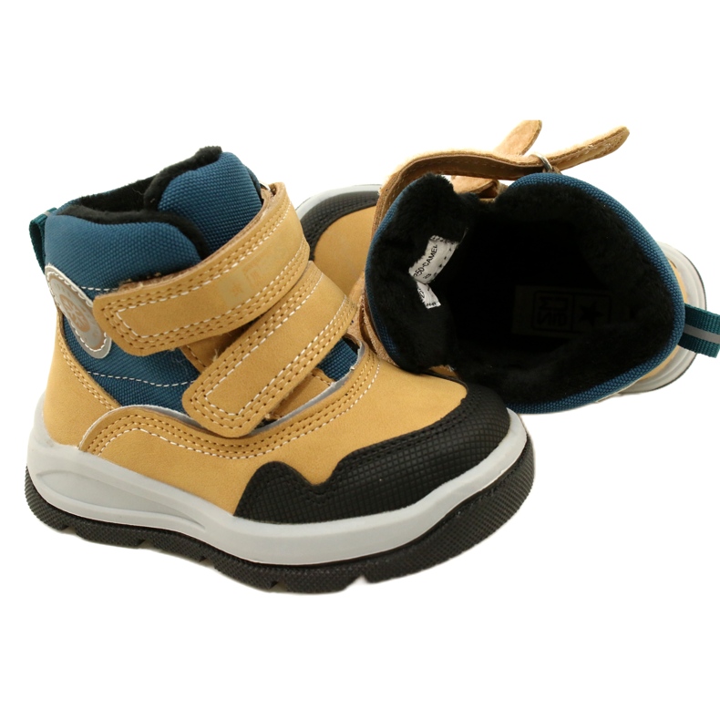 Botas infantis Camel News 22dz23-5250 amarelo 4