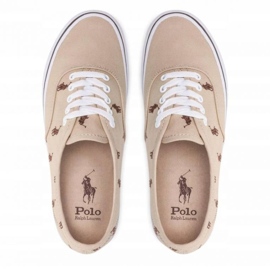 Sapatos Polo Ralph Lauren Keaton 816861079001 bege 2