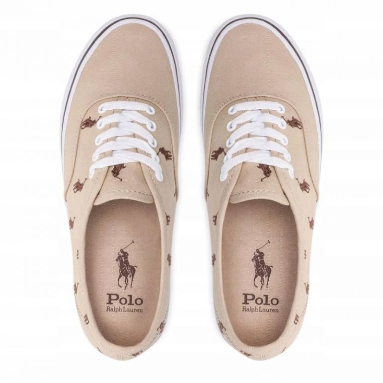 Sapatos Polo Ralph Lauren Keaton 816861079001 bege 2