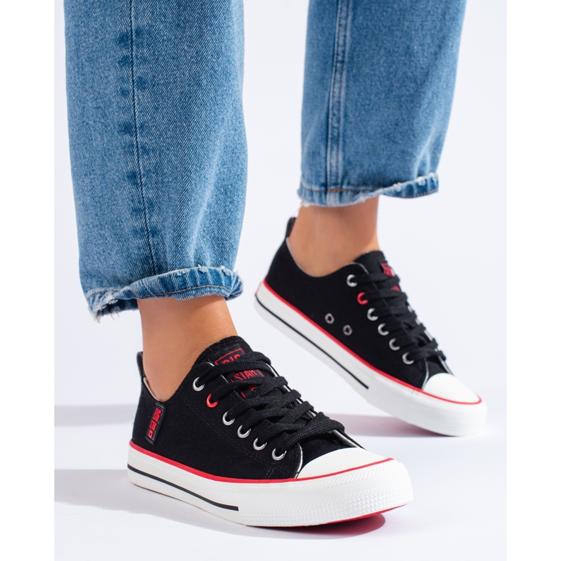 Tênis feminino Big Star JJ274122 preto 1