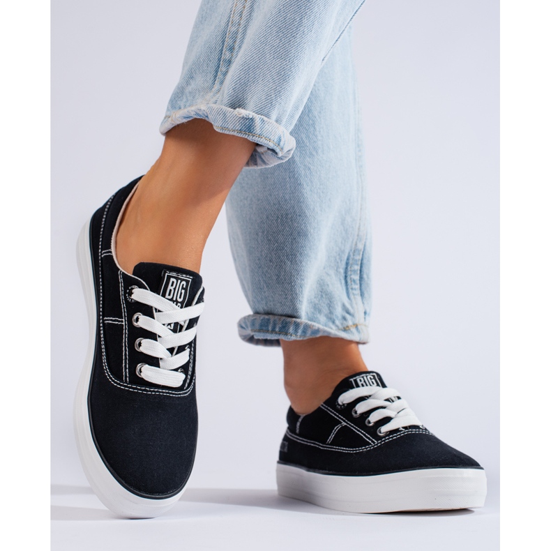 Tênis feminino Big Star KK274019 preto 1