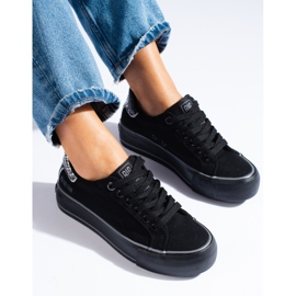 Tênis feminino Big Star KK274036 preto 1