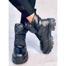 Botas de neve femininas Uffie Black preto 1