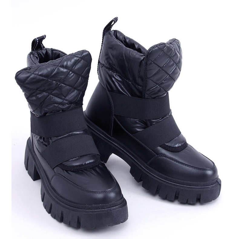 Botas de neve femininas Uffie Black preto 2