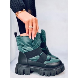 Botas de neve femininas Uffie Green verde 1