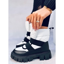 Botas de neve femininas Uffie White branco 1