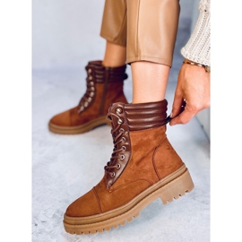 Trabalhadoras femininas Gaba Camel marrom 1