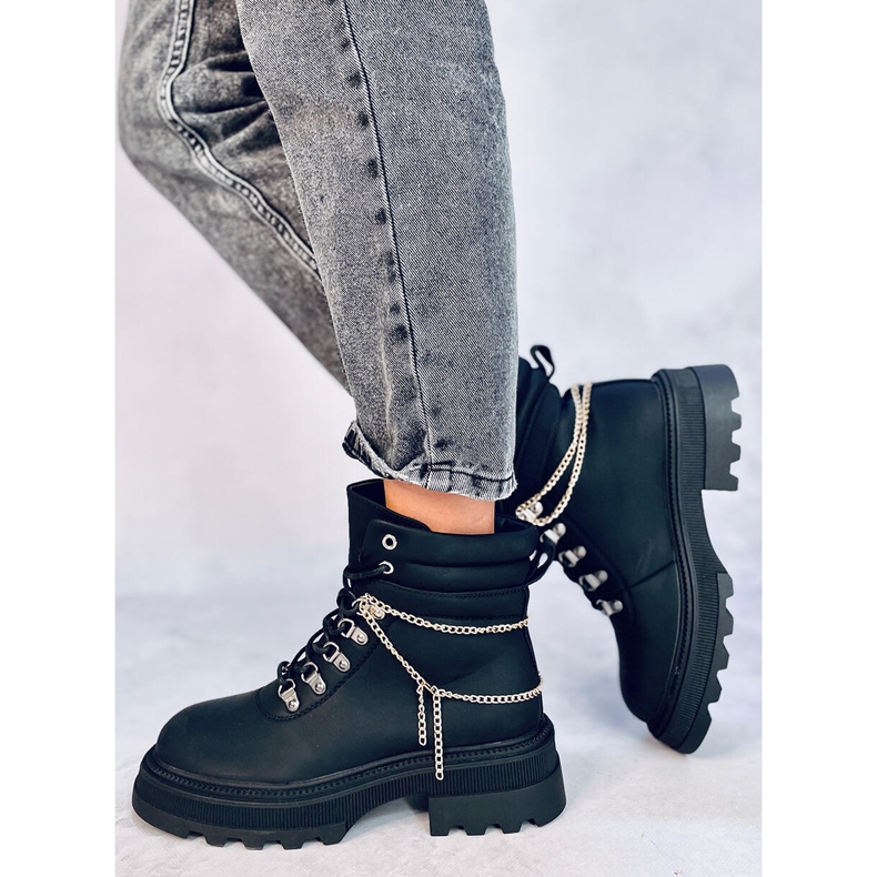 Botas Hudson Black Trapper preto 2