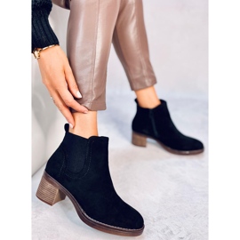 Botas de salto largo Fill Black preto 1