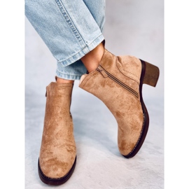 Botas de salto largo Fill Beige bege 1