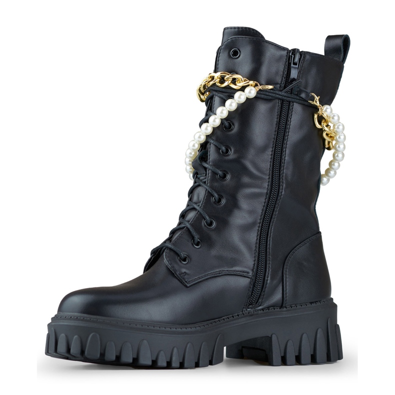 Bolsas femininas pretas com decoração destacável preto 1