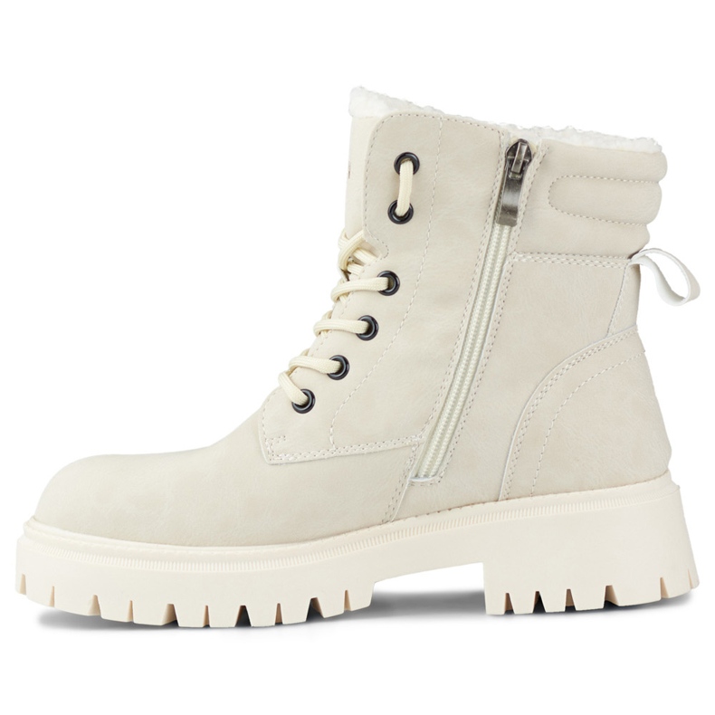 Botas de caminhada femininas com isolamento bege 2