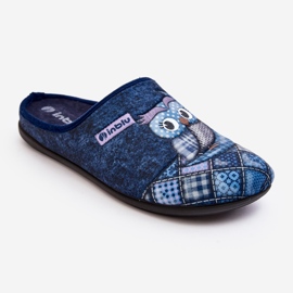 Home Chinelos Owl Inblu Flip-Flops GF000018 Azul marinho 1