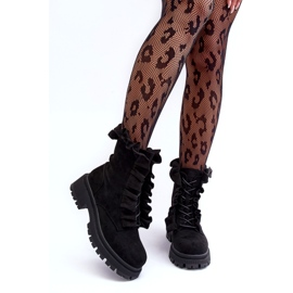 Seastar Botas isoladas de artigos de brecha preta preto 3