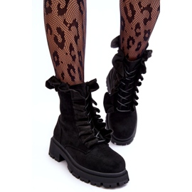 Seastar Botas isoladas de artigos de brecha preta preto 4