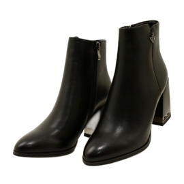 Botas isoladas pretas femininas com filippo dbt4842/23 bk preto 7