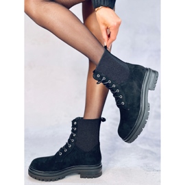 Botas com atacadores Vecna ​​​​Black preto 2