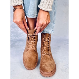 Botas com atacadores Vecna ​​​​Caqui marrom 1