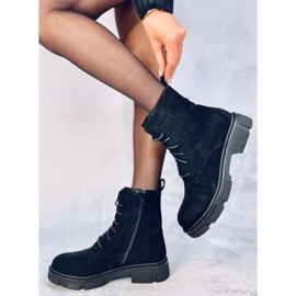 Trabalhadores de Zoe Black amarrados preto 2