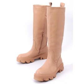 Botas de camelo julho com corrente castanho 1