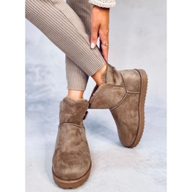 Botas de neve de mulher Arnette Khaki bege 2 Botas de neve de mulher Arnette Khaki bege 2