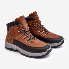 Calçado de trekking masculino marrom Maraena 1
