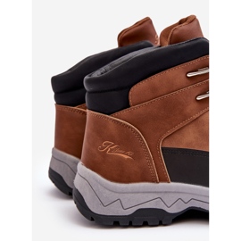 Calçado de trekking masculino marrom Maraena castanho 2