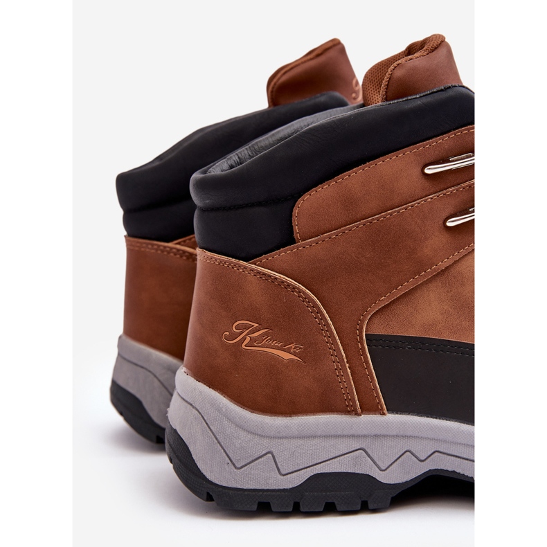 Calçado de trekking masculino marrom Maraena castanho 2