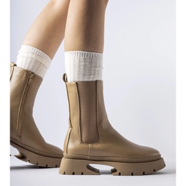 Botas com isolamento marrom da Mombello castanho 1 Botas com isolamento marrom da Mombello castanho 1