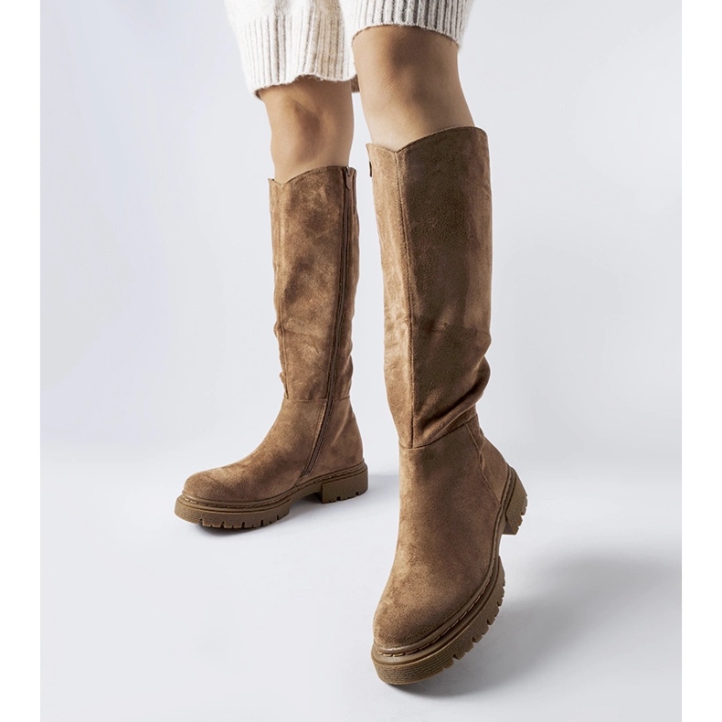 Botas Millbrook com isolamento plano marrom castanho 1