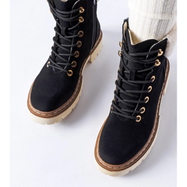 Botas femininas de inverno Bassano com isolamento preto 1