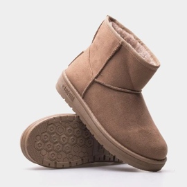 Sapatos Big Star W MM274161 castanho 1