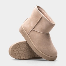 Sapatos Big Star W MM274160 bege 1