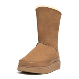 Botas curtas de cisalhamento dupla face FitFlop GEN-FF W GO9-A69 castanho 1